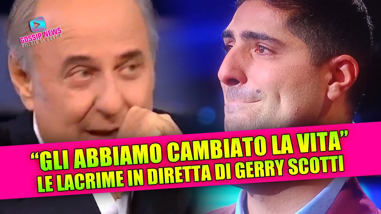 Gerry Scotti's Tears: Gabriele's Triumph on La Ruota della Fortuna